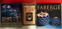 3 Books FABERGE by Farmington The Russian Album Fakes & Forgeries
