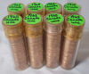 1965 Canadian Uncirculated Penny Rolls , Eight (8) Rolls - 2