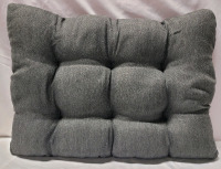 New - Grey 20"&times;26"&times;4.5" Patio Chair Cushion