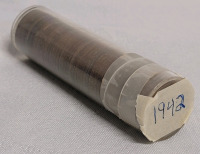 1942 Canadian One Cent Penny Roll . Condition Various Per Coin