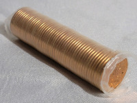 2011 Canadian One Cent Penny Roll , Uncirculated