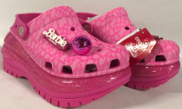 New Barbie Movie Crocs Slip On Shoes