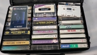 30+ Cassette Music Tapes and Case