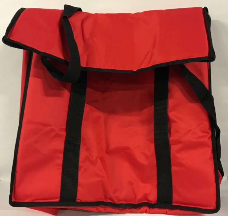 Red Pizza Delivery Bag