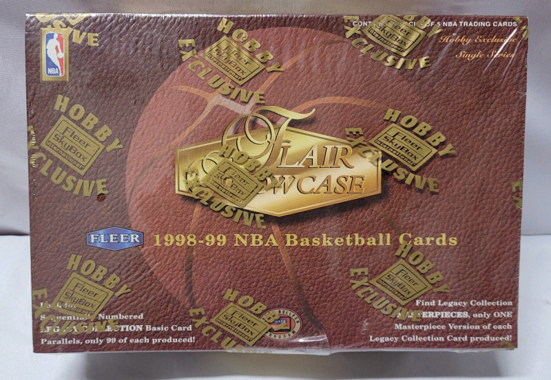 RARE 1998/99 Fleer Flair Showcase NBA Basketball Trading Card Sealed Box WOW