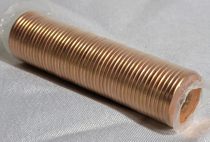 2011 Canadian One Cent Penny Roll , Uncirculated