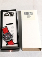 New STAR WARS Darth Vader Kids' Plastic Time Teacher Analog Quartz Watch