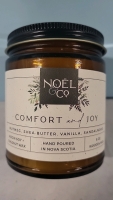 New Noel & Co Comfort and Joy Wood Wick Candle - 8oz