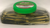 New Gulp! Alive! 11.2 oz Minnow Black Shad Fishing Bait