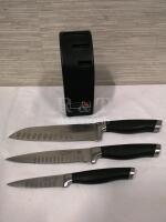 Kuaidori 3 Knife Set with Block