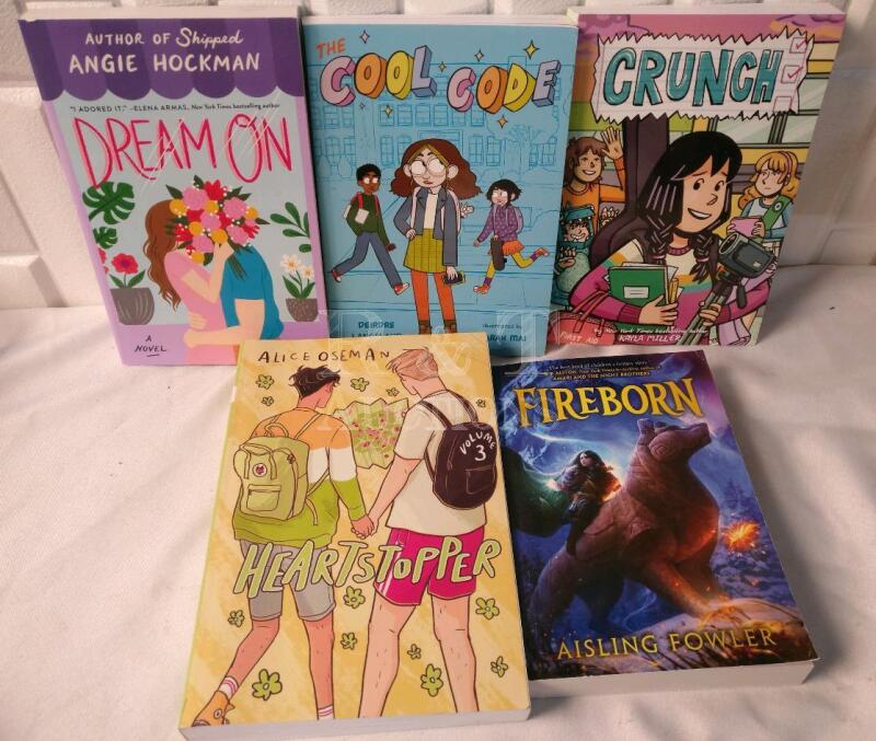 5 New Softcover Novels For Adolescents