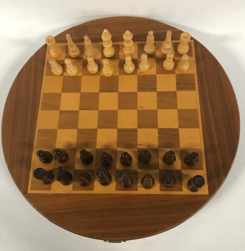 New Chess Set With Cabinets