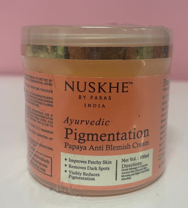 NEW NUSKHE Pigmentation Papaya Anti Blemish Cream