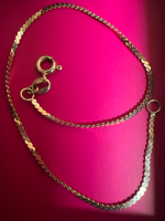 10K Yellow Gold Serpentine Bracelet