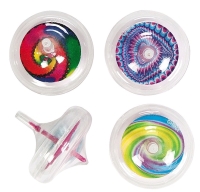 300+ Tie-Dyed Spin Tops ( 12 Pieces per Pack, 30ish Packs)