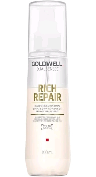 New Goldwell Dualsenses Rich Repair Restoring Serum Spray. 150ml