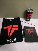 New DOJO Apparel Lot - Sz Med T-Shirt + Tumbler ++
