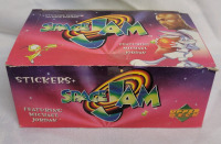 1996 Upper Deck Michael Jordan SPACE JAM Trading Card Stickers Open Box , 100pks