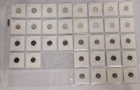 1968 - 2018 Canadian Dimes , 34 Dimes - Mid Grade to Uncirculated