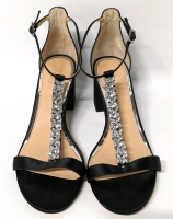 BADGLEY MISVHKA Jewel Heels Size 8.5"