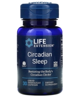 New Life Extension Circadian Sleep Supplements 30 Liquid Vegetarian Capsules