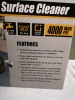 Giantool 16'' Pressure Washer Surface Cleaner - No Extension Wands - 8