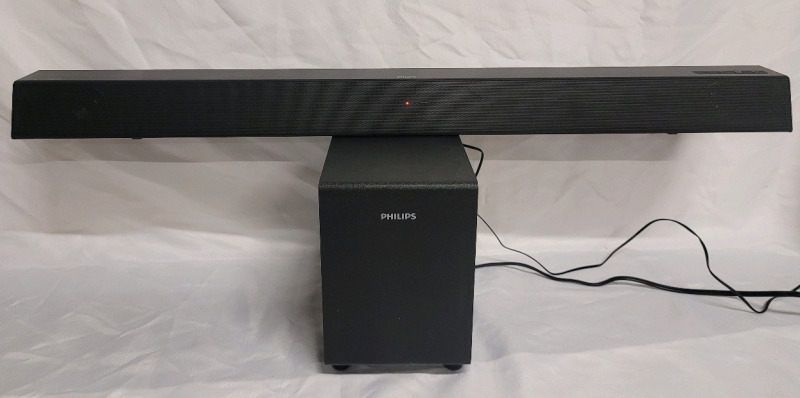Philips Blurtooth Soundbar Speaker with Bass Box . Tested Working , pre-owned