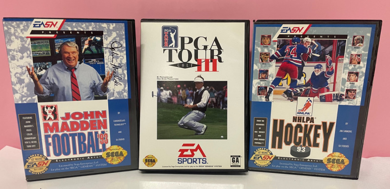 Three Sports VHS Tapes