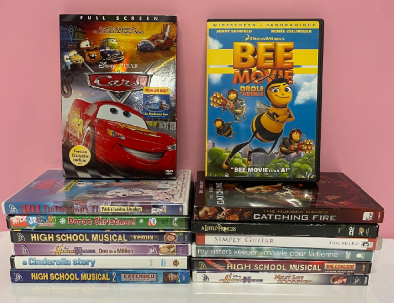 14 assorted DVDs including Disney favourites