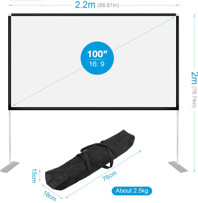 New Powerextra Projector Screen