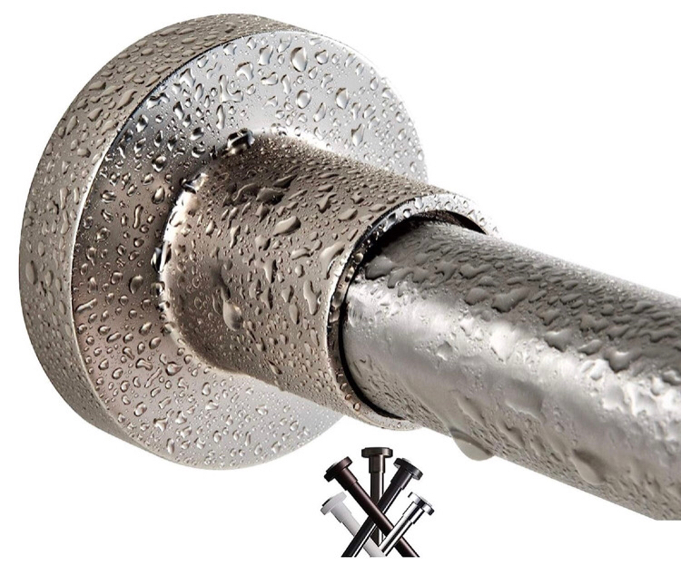 New Briofox Tension Shower Curtain Rod