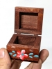 10 New Gorgeous and Brightly Coloured Small Handpainted Wooden Chests / Ring Boxes - 5