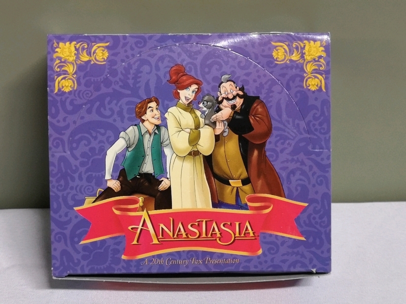 1998 Vintage New 36 Packs Anastasia Collectible Trading Cards - Upper Deck