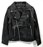 New PRIV&Eacute; ALLIANCE Men's Vegan Leather Jacket Size LARGE