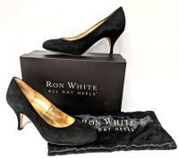 RON WHITE Shoes Yvetta Suede Pumps Size 41