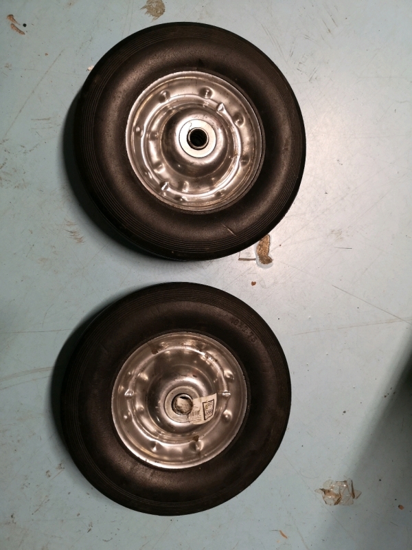 Pair of Wheels 9.5" Diameter
