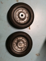 Pair of Wheels 9.5" Diameter