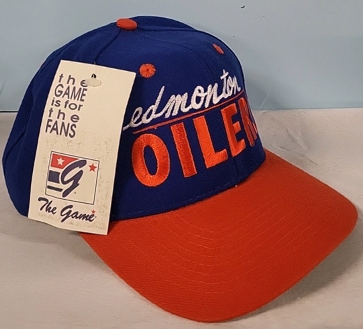 New Edmonton Oilers Snapback Ball Cap - Adult O/S