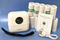 New BT Instant Printing Wireless Thermal Mini Printer (Black & White Printing) Easy to Use!