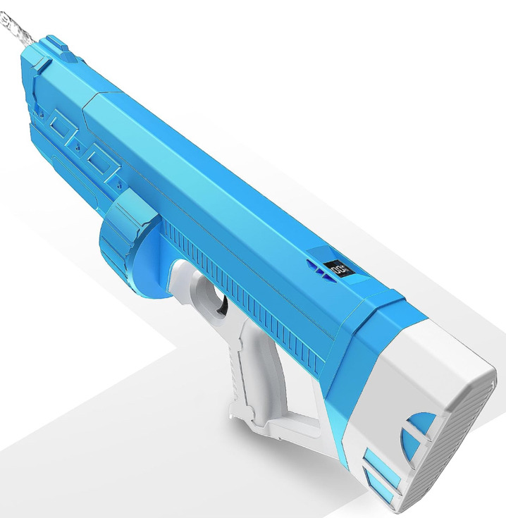 Powerful Automatic Electric Water Gun for Adults/Kids Blue