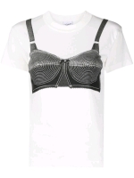 New Vaquera<br/>trompe l'oeil-print cotton T-shirt - medium