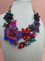 Modern Statement Rhinestone Necklace