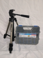 Mastercraft Small Parts Organizer & Velbon CX-200 Camera Tri-Pod
