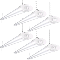 New Sunco Frosted Shoplight V4 6 Pack - SH-WH-40W-5K-6PK