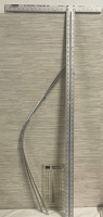 48&rdquo; Drywall T-Square 1/8&rdquo; with 18 metal wire strands approximately 3 ft long