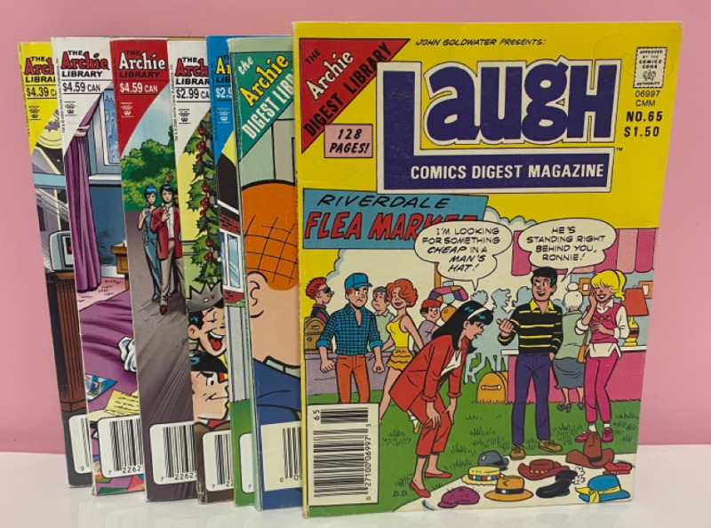 7 Archie and Friends comic magazines