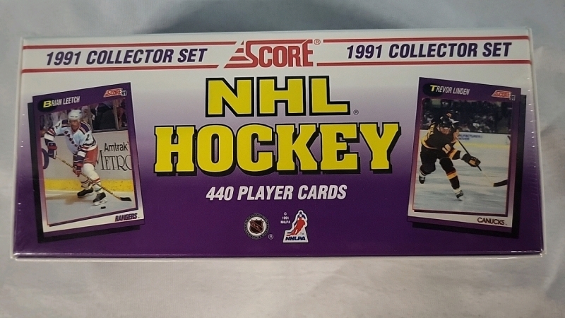 New 1991 Score NHL Hockey Card Collectors Set - 440 Cards