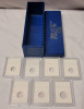 PCGS Coin Holder Case with Lid & 7 Individual Penny / Dime Coin Holders - 2