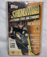 1999 / 2000 Topps Stadium Club NHL Hockey Trading Card Sealed Box . 12 Pack , 4 Cards Per