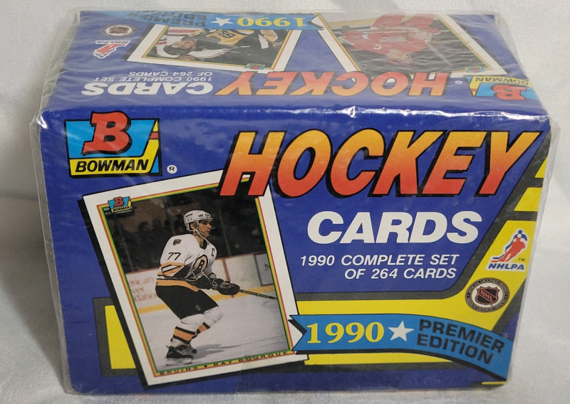1990 Bowman NHL Hockey Trading Card Sealed Premier Edition Set